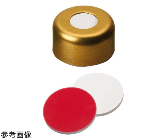 La-Pha-Pack PTFE/Siセプタム付き Cr-Cap 100個入 1箱(100個入) 11030318