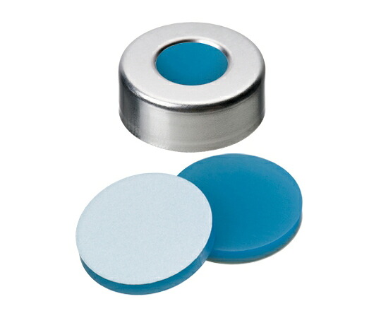 La-Pha-Pack PTFE/Siセプタム付き Cr-Cap 100個入 1箱(100個入) 20030142