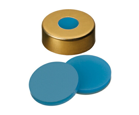 La-Pha-Pack PTFE/Siセプタム付き添い人 クロム-Cap GO 100個入 1箱(100個入) 20030975