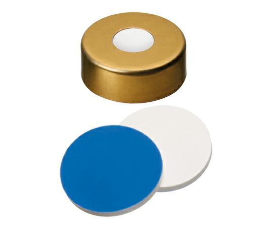 La-Pha-Pack PTFE/Siセプタム付き Cr-Cap GO 100個入 1箱(100個入) 20031246