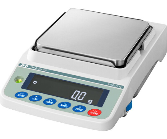 エー・アンド・デイ 防塵・雨合羽（IP65） 第一義的汎用天びん ひょう量6200g×最低限度書きあらわす0.1g JCSS目盛り調整証拠だてる書き付け GF6001AWP-00J00 設備-花・ガーデン・DIY