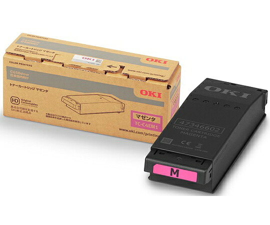 OKI トナーカートリッジ マゼンタ （C650dnw） 1台 TC-C4EM1