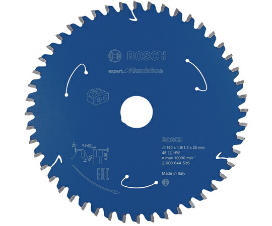 BOSCH エキスパートアルミ 140&times;48T 1個 2608644536｜Shop de clinic店