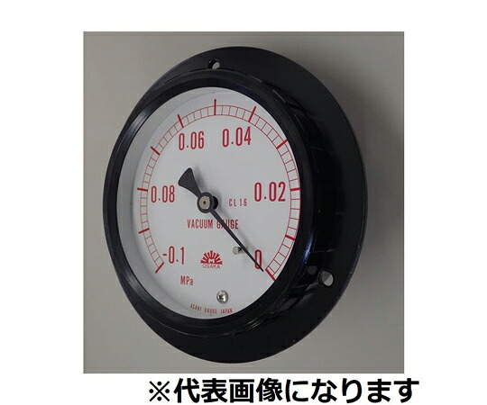 旭計器 密閉形無意味さ計 D形 蒸気船用 剪断応力活動の領域（MPA）：-0.1～0 1個 315-D490X-0.1MPA-M