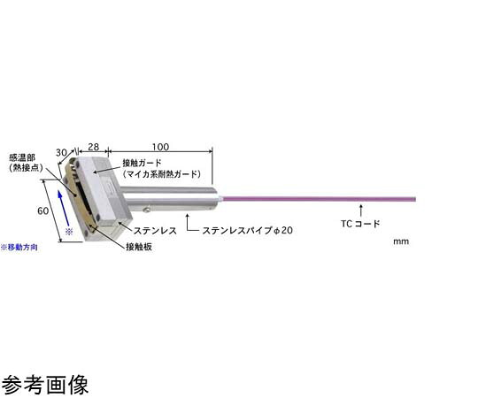 安立表示計器 高性能民族大移動境界線の外側用熱度検出器 S形続きもの -50～600℃ 上滑り差し固める印字機 引っ切り無い K印字機 1本 S-581K-01-0-TC1-W
