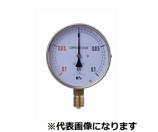 第一表示計器製造所 HNT汎用翦断応力計 耐振用 A型 φ60 G1/4 0～50MPA 1個 AVT1/4-60:50MPA 研究・実験用品-花・ガーデン・DIY