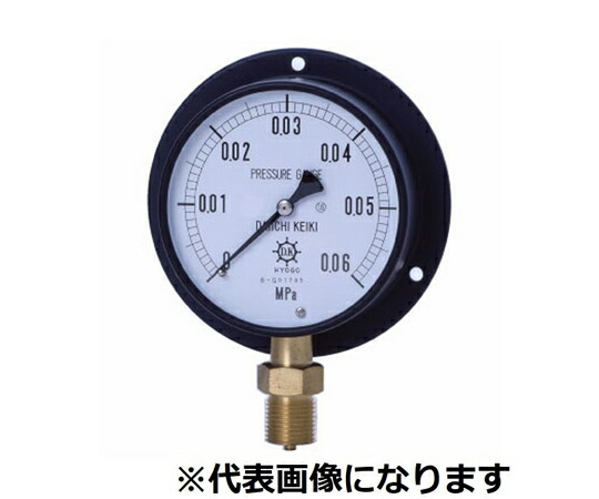 第一表示計器製造所 IPT原則として翦断応力計 B型 φ150 R3/8 0～0.06MPA 1個 BUR3/8-150:0.06MPA