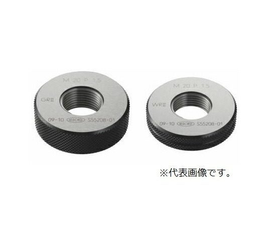 第一測範製作所 メートルネジリングゲージ 旧JIS規格 JIS2級ねじ用 おねじ 1.0 1セット M14P1.0 GRWR