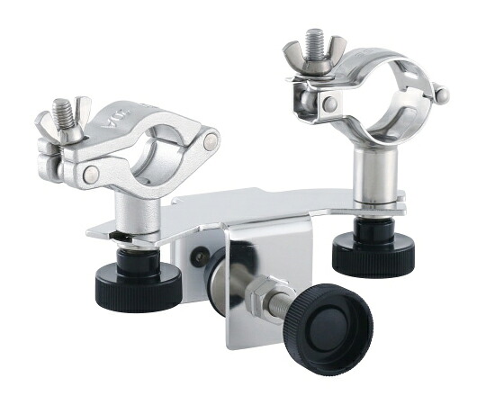 日東金属工業 ホースブラケットダブル パッド付 27.3mm 38.1mm 1個 HBD-P-20A-1.5S
