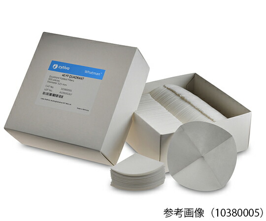 Cytiva (ワットマン） 折りたたみろ紙・四分子折り（品位41 125粍） 500枚入 1箱(500枚入) 10380205