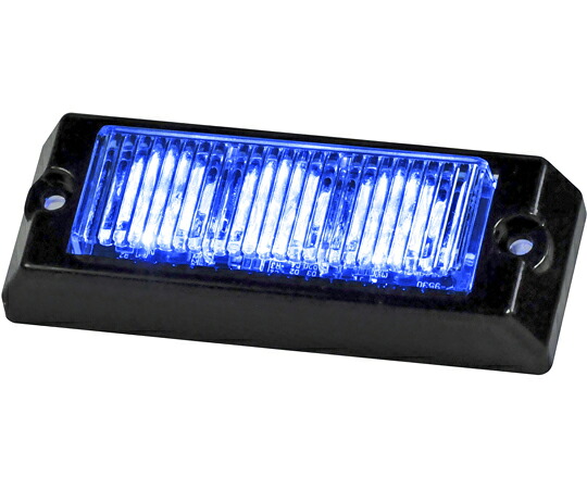 日惠製作所 LED警告灯 ユニットライト（青） 単体3連×1段 1個 NY9400DMB