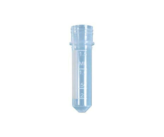 EVERGREEN MSTサンプルストックチューブ 2.0ml コニカル型 ナチュラル 目盛付 1000本入 1個(1000本入) 220-3952PR-080