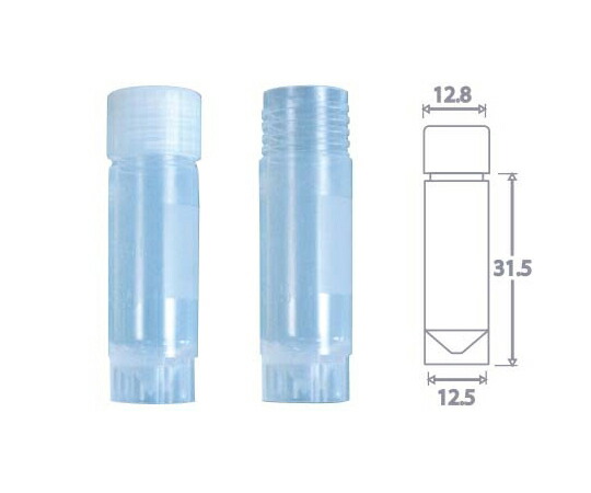 EVERGREEN CryoSure熱電子管 1.0ml 独立独行型 1仕掛ける（500本×4個入） 1仕掛ける(500本×4個入) 222-3901-085