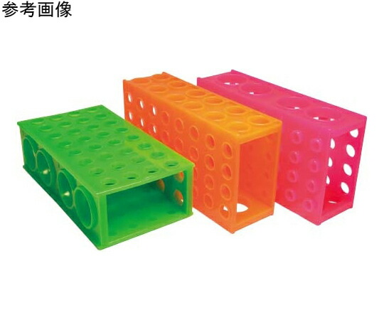 Thermo　scientific 4-WAYフリッパーラック 蛍光オレンジ 1セット（20個入） 1セット(20個入) 8860