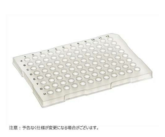 BMBio　ST 96ウェル PCRプレート セミスカート ロープロファイル クリア 1セット（10枚×10個入） 1セット(10枚×10個入) BMSC0200319
