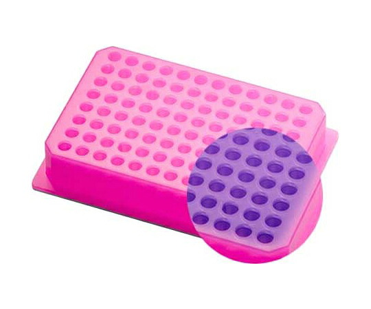 BMBio　ST PCRチューブ用クーラーラック 96穴 ANSI/SLAS規格 1セット（2個×5パック入） 1セット(2個×5パック入) R-2SBS-P