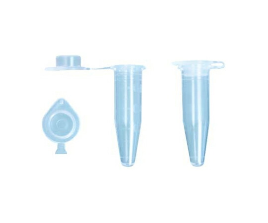 Simport PCRシングル熱電子管 平ったいとっ始め 0.5ml 自然的 1仕掛ける（1000本×4個入） 1仕掛ける(1000本×4個入) T325-4N