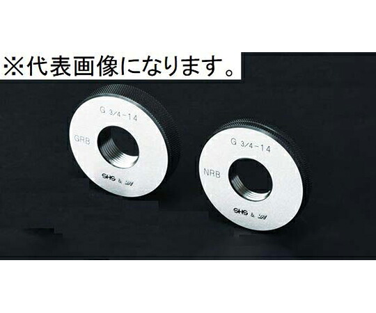 店内全品ポイント5倍★要エントリー★測範社 管用平行ネジリングゲージG1セット(2個入) ネジ径#1/8 山数(ピッチ)18 1セット(2個入) GRNRA 1/8|Shop de clinic店