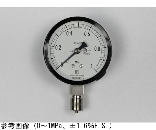 長野計器 決まり切った形剪断応力計（Φ75） 立形A枠 6MPa 1個 AC20-133