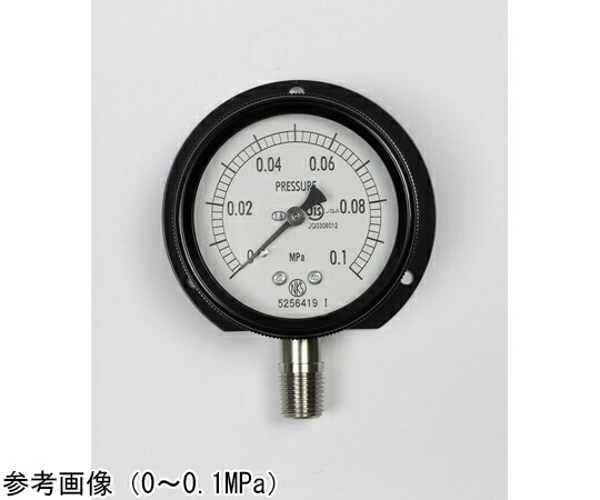 長野計器 密閉型剪断応力計（60Φ） 立形B枠 -0.1～0.4MPa 1個 BA10-273