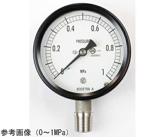 長野計器 密閉型剪断応力計（75Φ） 立形A枠 -0.1～1MPa 1個 BC10-183