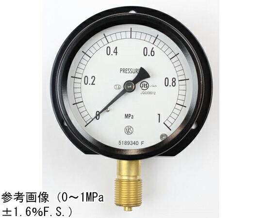 長野計器 密閉型剪断応力計（75Φ） 立形B枠 35MPa 1個 BC10-231