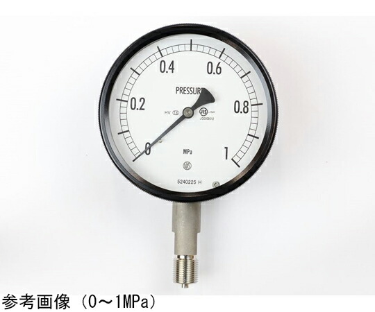 長野計器 密閉型翦断応力計（100Φ） 立形A枠 耐熱・耐振用 1.6MPa 1個 BE10-133