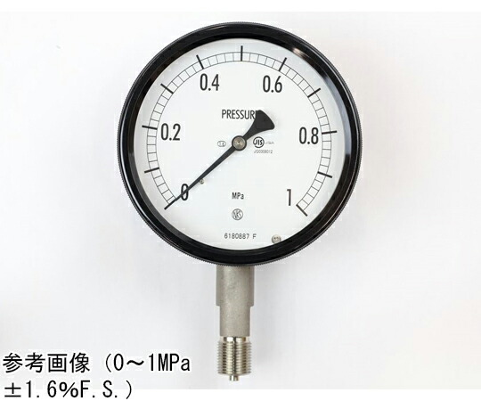 長野計器 密閉型剪断応力計（100Φ） 立形A枠 6MPa 1個 BE12-133
