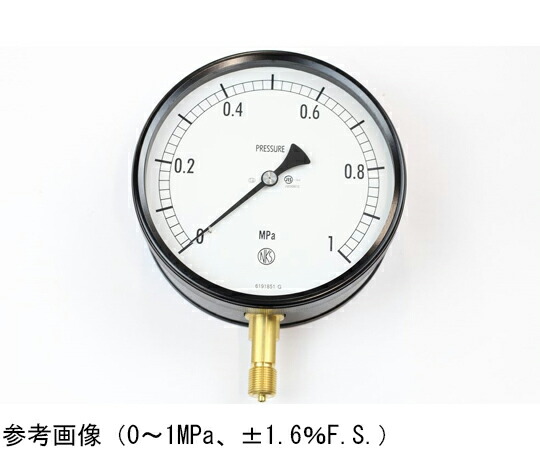 長野計器 密閉型剪断応力計（150Φ） 立形A枠 4MPa 1個 BG10-131