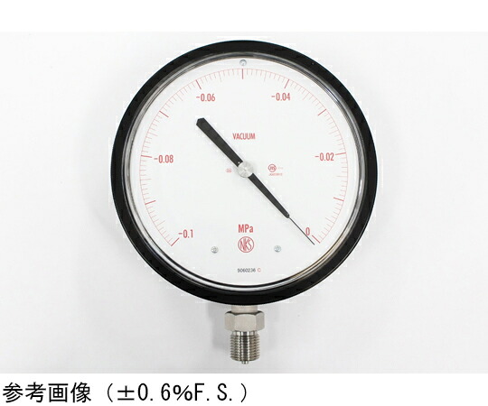 長野計器 0.6級翦断応力計（150Φ） -0.1～0MPa 1個 GA21-243 その他-研究・実験用品