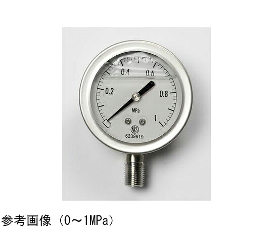 長野計器 グリセロール入翦断応力計（60Φ） 35MPa 1個 GV50-173
