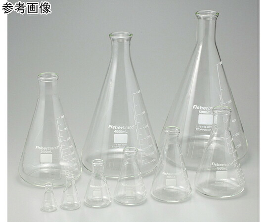 Fisherbrand 三角フラスコ 4000mL 1個 FB-500-4000