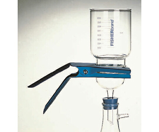 Fisherbrand 瑠璃製ろ波器保持者 90粍ろ波器 フリットガラスサポート付保持者 1個 09-753-2