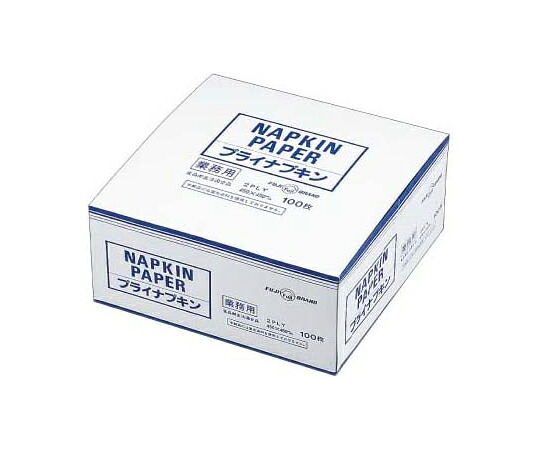 尚美堂 2PLYナプキン 白 4折 箱入 100枚×20箱入 1ケース(100枚×20箱入) 002900