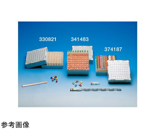 Nalge Nunc （サーモフィッシャーサイエンティフィック） MAX-100 クライオストアボックス 3.6mL 1箱(24個入) 341483 花・ガーデン・DIY-その他