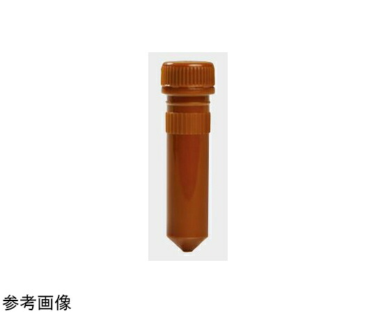 Thermo　scientific　MBP マイクロチューブ 2mL スクリューキャップ別包装 褐色 1箱(500本×1包入) 3468A