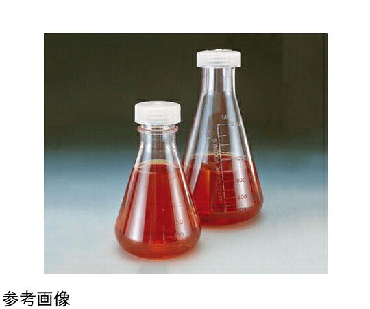 Thermo Scientific Nalgene 三角形瓶（マイコン）（螺子釘旗がしら付き添い人） 250mL 1箱(4本×1包入) 4108-0250JP