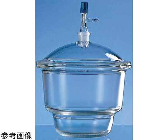店内全品ポイント5倍★要エントリー★BRAND 上口デシケーター コック付 硝子製 150mm 1個 65231｜Shop de clinic店 53,610円