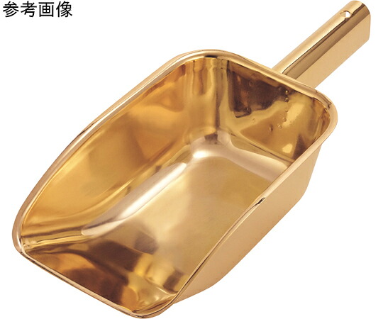 店内全品ポイント5倍★要エントリー★丸山ステンレス エルダー 18-8角型スコップ 特大 ゴールド 1個 1400|Shop de clinic店