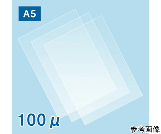 フジテックス ラミネートフィルム100μ A5サイズ 1000枚入 1ケース(100枚×10箱入)