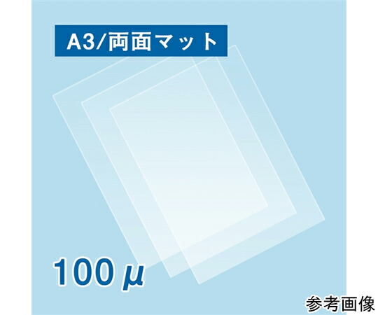 フジテックス ラミネートフィルム100μ A3大いさ 両面引っ敷き 1000枚入 1容れもの(100枚×10箱入) 花・ガーデン・DIY-その他