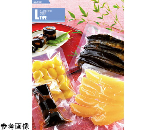 メイワパックス 沸騰させる用 三方袋 L-3640 H 360×400粍 600枚入 1入れもの(600枚入) 094-575