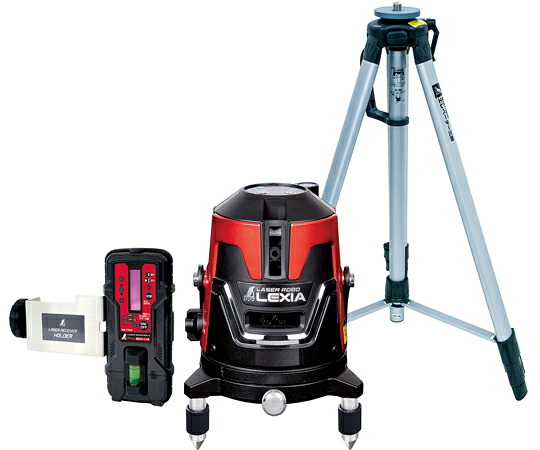 店内全品ポイント5倍★要エントリー★シンワ測定 レーザーロボ LEXIA 21P レッド 受光器・三脚セット 1セット 70942｜Shop de clinic店