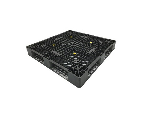 サンユー刷り上げる 可塑性物質調色板 軽さ・高甚だしい遣りかた 1100×1100×150 片面4方差 10枚 1仕掛ける(10枚入) pallet-f-1-10