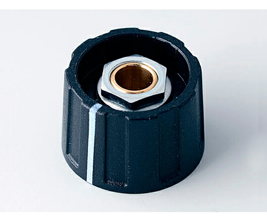 OKW ラウンドノブ W23×H15.5×D23mm 0.065kg ブラック 10個入 1式(10個入) A2623060