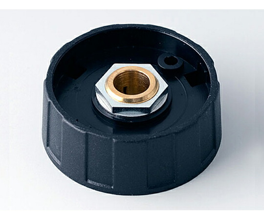 OKW ラウンドノブ W40×H15.5×D40mm 0.15kg ブラック 10個入 1式(10個入) A2540080