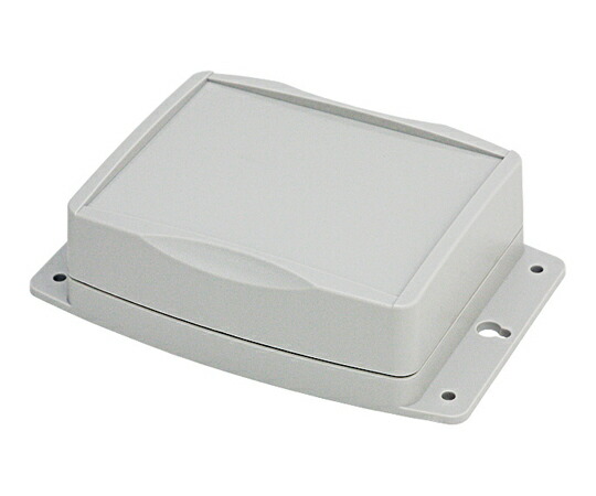 Pactec プラスチックケース W128.8×H52×D192.3mm ライトグレイ 1個 OD56-2.0