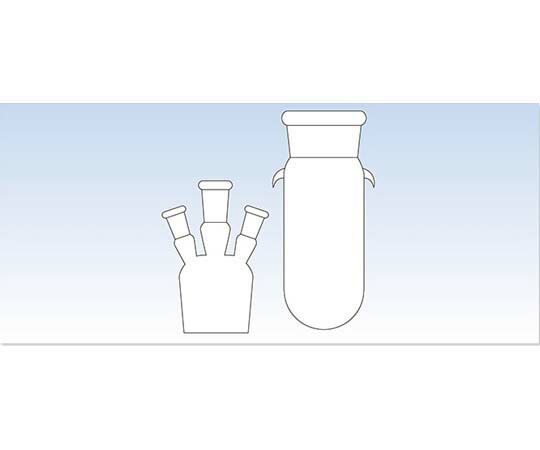 コスモスビード（VIDTEC） 重合フラスコ本体のみ 2000mL 71/45透明摺 1個 1519-03-2
