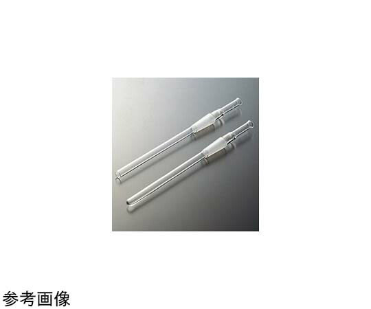 コスモスビード（VIDTEC） 温度計保護管（底開放）24/40透明摺合 1個 1687-04-2