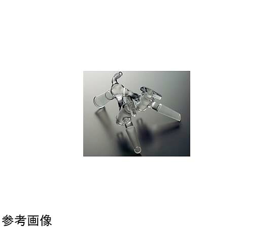 全ての存在ビード（VIDTEC） アダプタ（PTFEまかない方・二又・減圧用）24/40 1個 1880-04-2